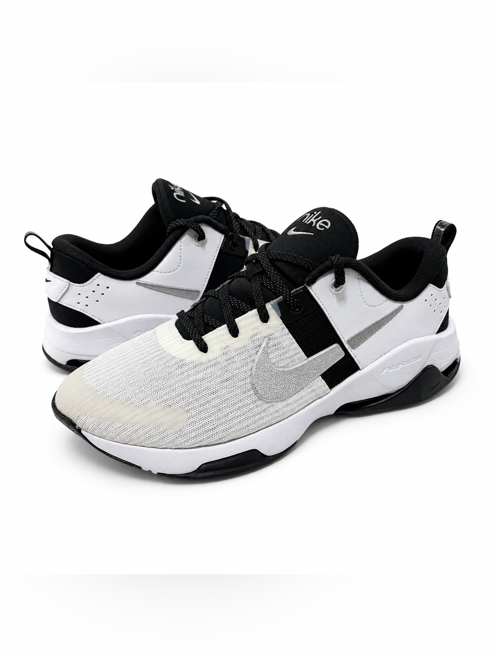 Nike Air Max Alpha Trainer 5 Size 12 White Black Silver DV3739-100